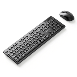 Vention Wireless Full-Sized Keyboard and Mouse Combo with Mouse Pad