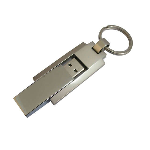 Metal USB Drive with keychain U329 Corporate Gifts Singapore