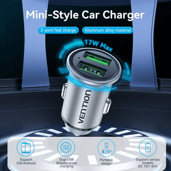 Vention Car Charger 18W