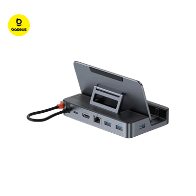 Baseus GamerX 6 Ports USB-C Steam Deck Docking Station Corporate Gifts Singapore