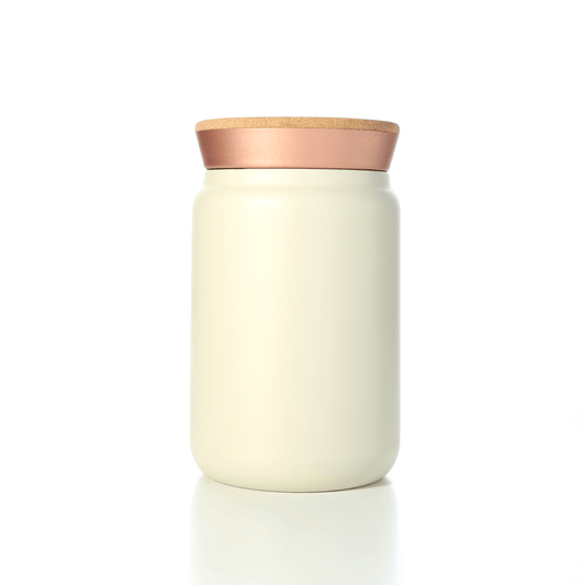 270ml Recycled Stainless Steel Vacuum Tumbler With Cork Lid Corporate Gifts Singapore