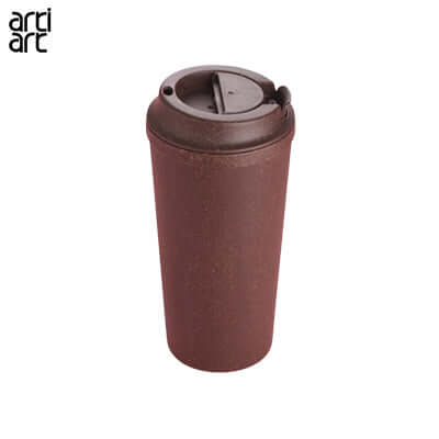 Artiart Coffee Grounds Suction Café Plus Mug featuring smart grip technology and leakage-proof lid.