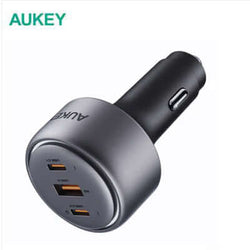 Aukey CC-P4 Pathfinder Mix 3 165W Fast Charging Car Charger Corporate Gift Singapore