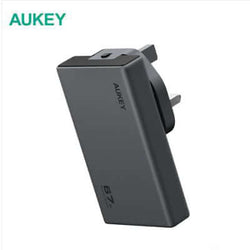 Aukey PA-C4 Comet Slim 67W GaN PD Wall Charger w/ EU UK TH Interchangeable Plugs Corporate Gift Singapore