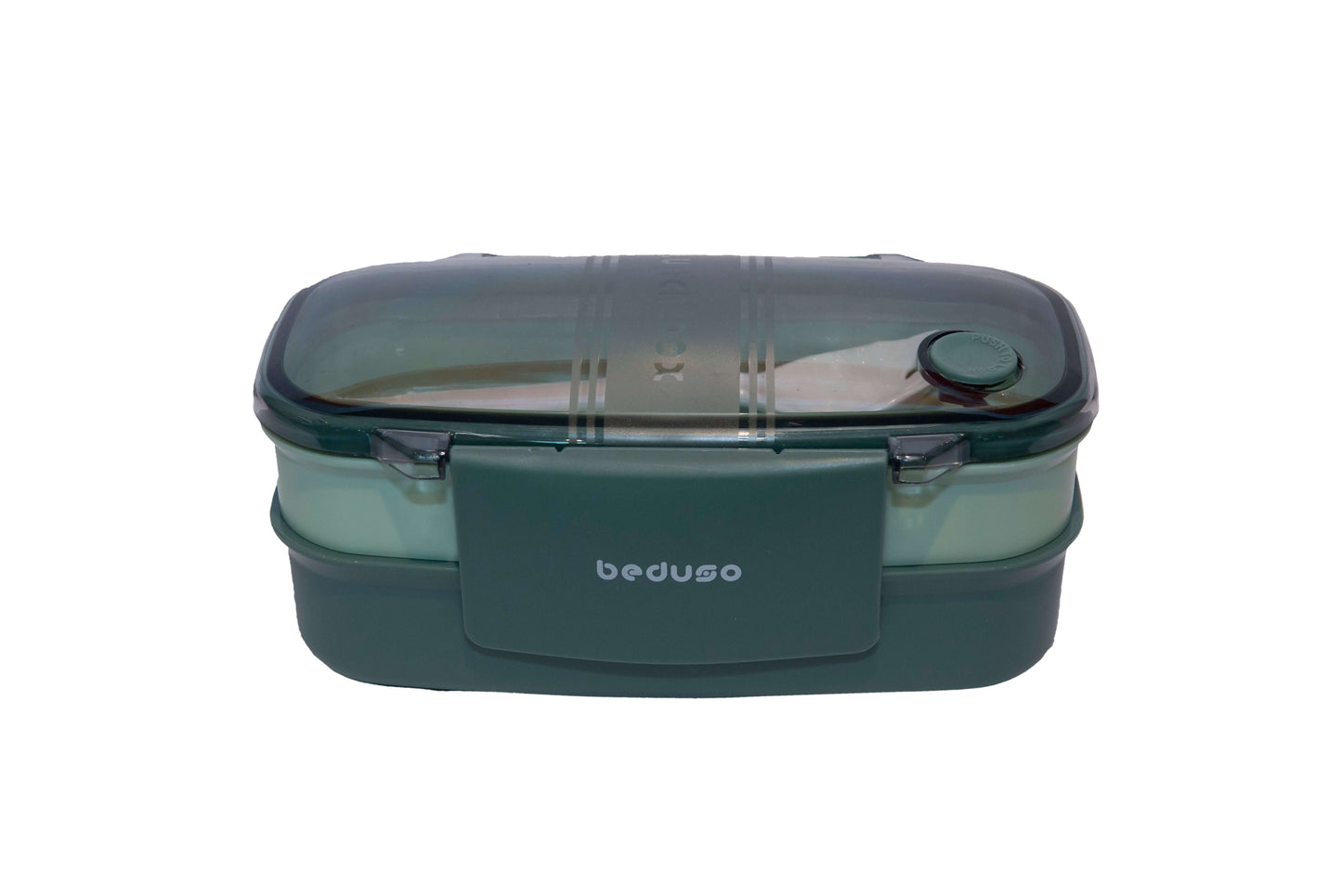 Two Tier Lunch Box by AbrandZ, perfect for corporate gift, featuring durable PP material and spacious design.