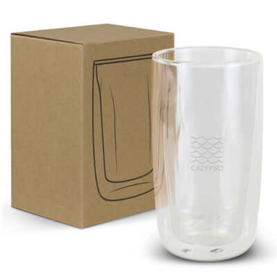 SPICE Calypso Double Wall Glass 330ml Corporate Gift Singapore