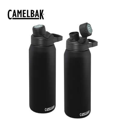 CamelBak Chute Mag Vacuum Bottle 1L in black, ideal for hydration and perfect as a corporate gift Singapore.