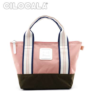Cilocala Flt Combi Tote Small in pink and green, perfect for casual or formal events and a great corporate gift.