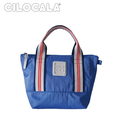 Cilocala Flt Tote Small in blue with stylish handles for daily use