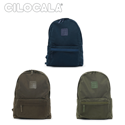Cilocala Match Logo Backpack Large in navy and two shades of green, perfect for everyday use and as a Corporate Gift.