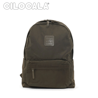Cilocala Match Logo Backpack Large in olive green, perfect for everyday use and corporate gifts.