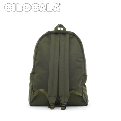 Cilocala Match Logo Backpack Large in olive green, perfect as a corporate gift for stylish everyday use.