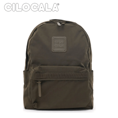 Cilocala Match Logo Backpack Middle in dark green with logo and functional design for corporate gift.
