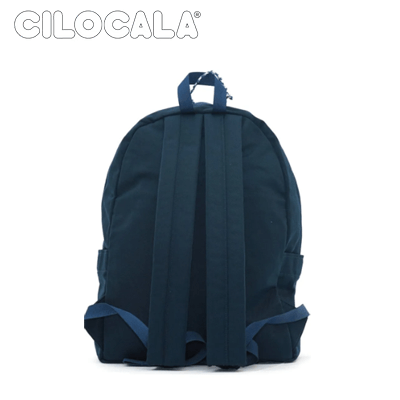 Cilocala Match Logo Backpack Middle in navy color, a stylish and functional accessory for everyday use.