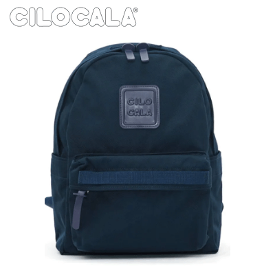 Cilocala Match Logo Backpack Small in navy, perfect for kids and as a corporate gift.