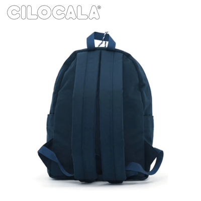 Cilocala Match Logo Backpack Small in navy color with adjustable straps, perfect for kids and corporate gifts.