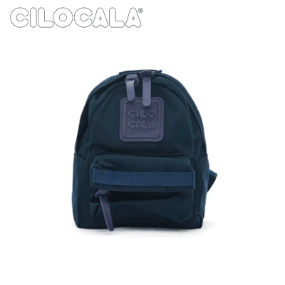 Cilocala Match Logo Backpack X-Small in navy, perfect for corporate gift, stylish and functional with comfortable straps.