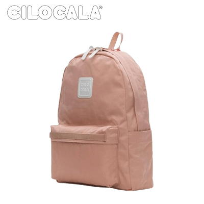 Cilocala Regular Backpack Large in soft pink color, ideal for corporate gifts and everyday use.