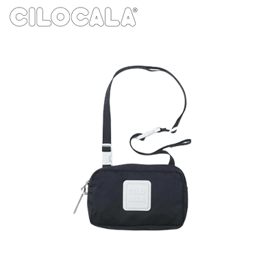Cilocala Regular Shoulder Pouch Yoko in black, stylish and versatile shoulder bag ideal as a corporate gift.