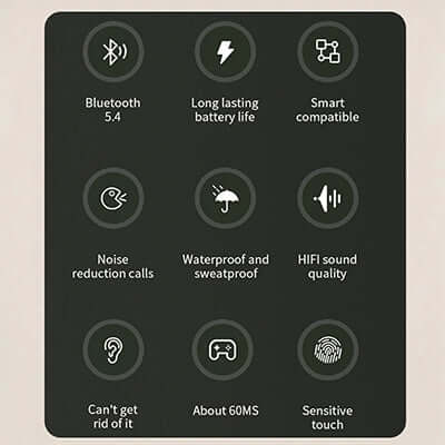 Jeep EC003 Open-Ear Wireless Sport Earbuds Corporate Gifts Singapore
