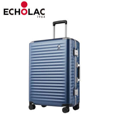 Echolac Celestra Aluminium Frame 20" Carry On Luggage with Silent Spinner Wheels Corporate Gift Singapore