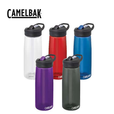 Camelbak Eddy+ Bottle 750ml in multiple colors for hydration as a corporate gift in Singapore.
