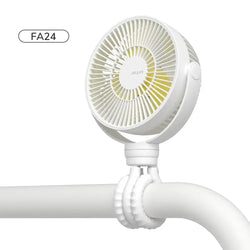 JisuLife Baby Fan Life1 versatile fan with 360° rotation and quiet technology for a comfortable nursery.