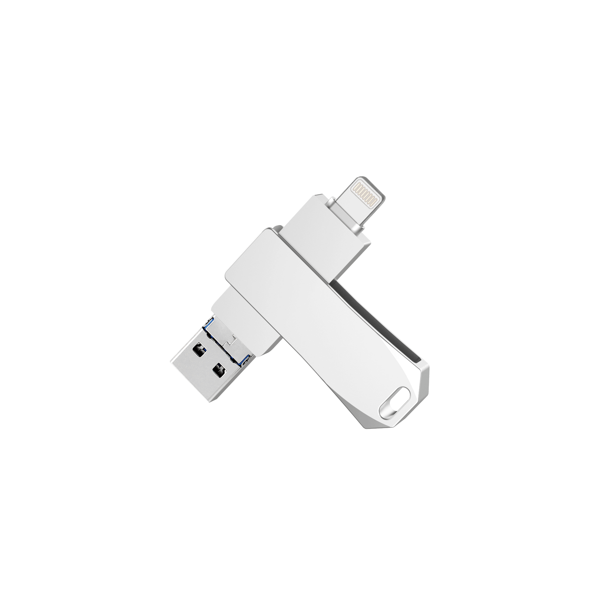 Hexagonal Swivel OTG USB Drive Corporate Gifts Singapore