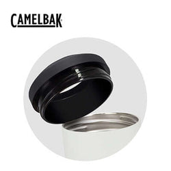 CamelBak Horizon Can Cooler 350ml open lid showcasing interior design, perfect for Corporate Gift Singapore.