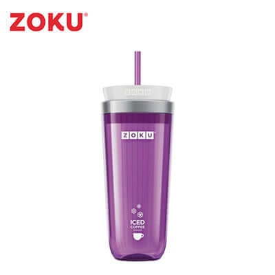 Zoku Iced Coffee Maker in purple, perfect for refreshing iced coffee and an ideal corporate gift.