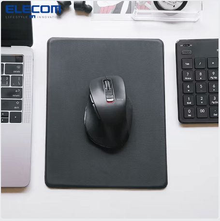 ELECOM Leather Mouse Pad Corporate Gifts Singapore