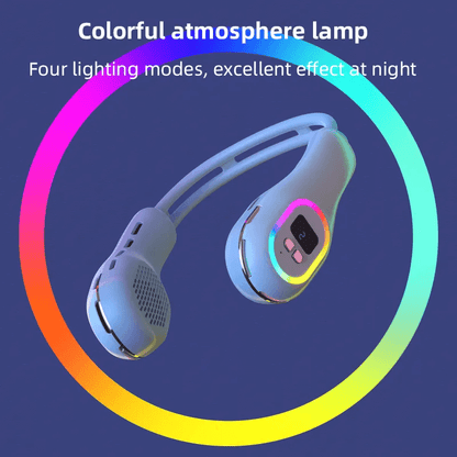 Neck Fan with Digital Display Corporate Gifts Singapore