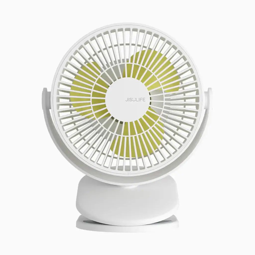 JisuLife Clip Fan Life1 offers cool comfort with 4000mAh battery and versatile 3-in-1 design for any setting.