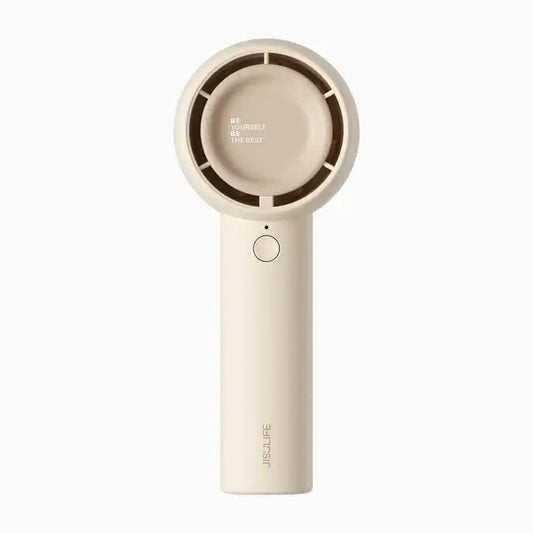 JisuLife Handheld Fan Life5 in neutral color, perfect for a refreshing breeze and as a corporate gift Singapore.