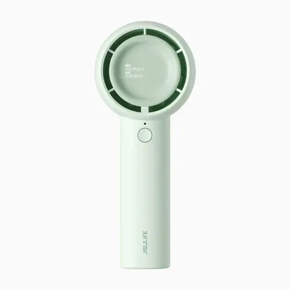 JisuLife Handheld Fan Life5 in white, featuring Turbocharged Airflow technology, ideal as a corporate gift Singapore.