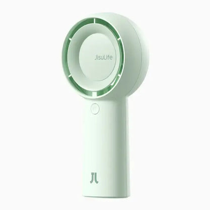JisuLife Handheld Fan Life5 Plus in green color, perfect for cooling needs and ideal as a Corporate Gift Singapore.