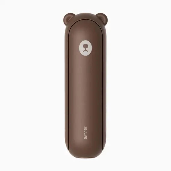 JisuLife Handheld Fan Life8 Plus in bear design, compact and portable for outdoor use, perfect as a Corporate Gift Singapore.