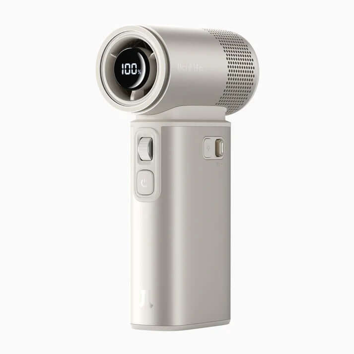 JisuLife Handheld Fan Ultra2 in sleek design, perfect for corporate gift Singapore, portable and lightweight.