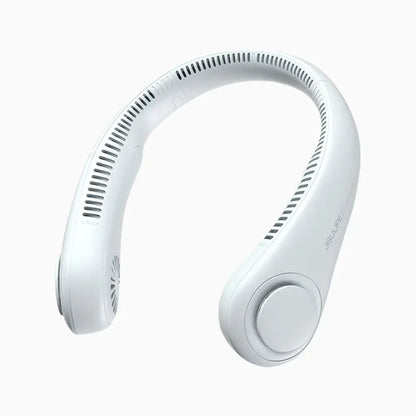 JisuLife Neck Fan Life3 stylish neck fan design for cooling, ideal as a corporate gift in Singapore.