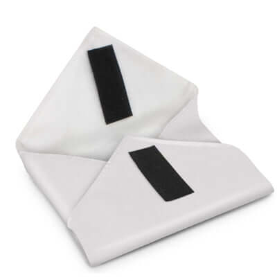 Karma Reusable Food Wrap shown in a folded shape, ideal for eco-friendly lunch packaging and corporate gift ideas.