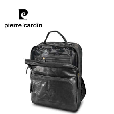 Pierre Cardin Leather Backpack Corporate Gift Singapore