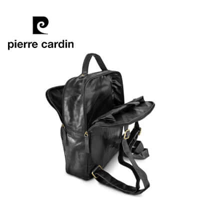 Pierre Cardin Leather Backpack Corporate Gift Singapore