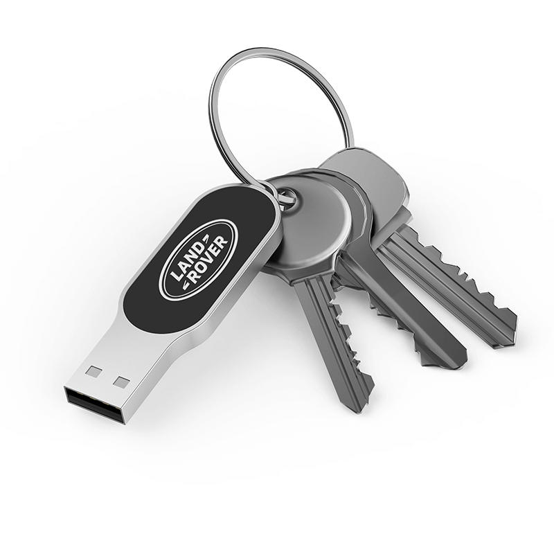 Oval Shaped USB Flash Drive with LED Logo Corporate Gifts Singapore