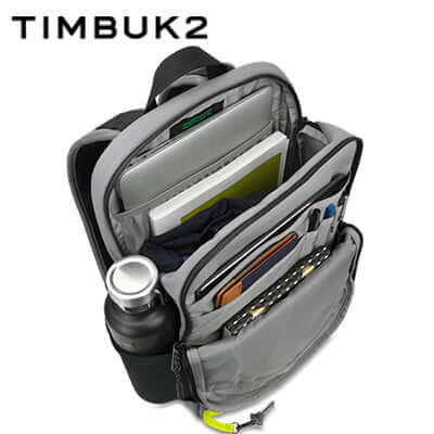 Timbuk2 Parkside Laptop Backpack 2.0 interior compartments and organization for a sleek daily carry.