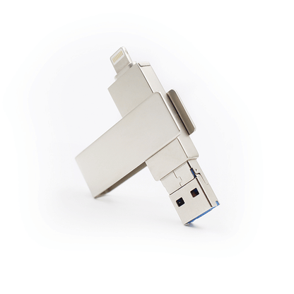 Rectangular Swivel OTG USB Drive (IOS) Corporate Gifts Singapore