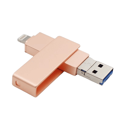 Rectangular Swivel OTG USB Drive (IOS) Corporate Gifts Singapore