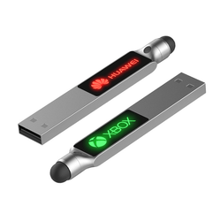 USB Flash Drive with Stylus and LED Logo Corporate Gifts Singapore