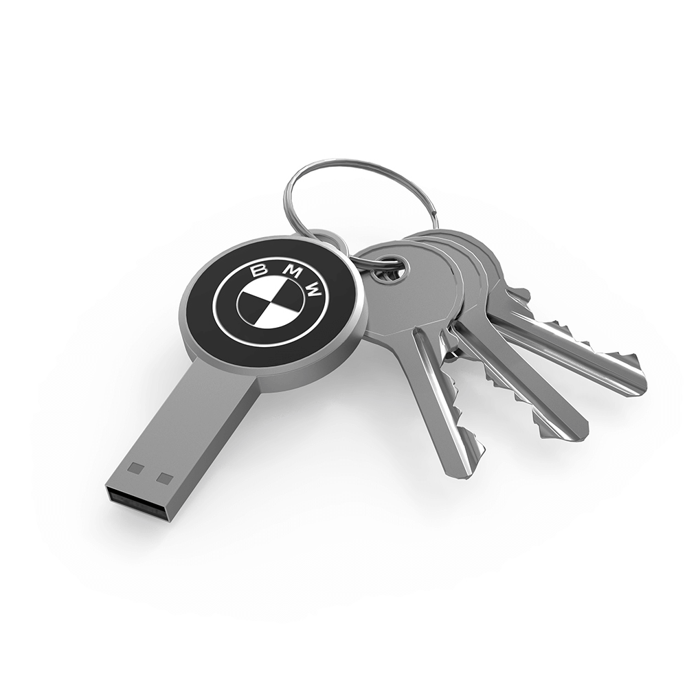 Round Shaped USB Flash Drive LED Logo Corporate Gifts Singapore