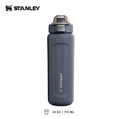 STANLEY The Well Spring Bottle 24 oz with slide-to-pop lid, ideal for active lifestyles and as a Corporate Gift.