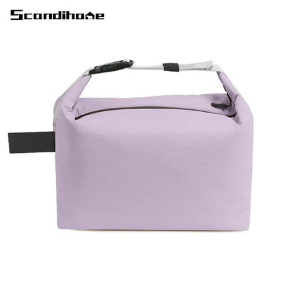 Insulated Lunch Bag Insulation Bento Pack Aluminum Foil Rice Bag Meal Pack Ice Pack Portable Dinner Picnic Food Storage Handbag Corporate Gifts Singapore